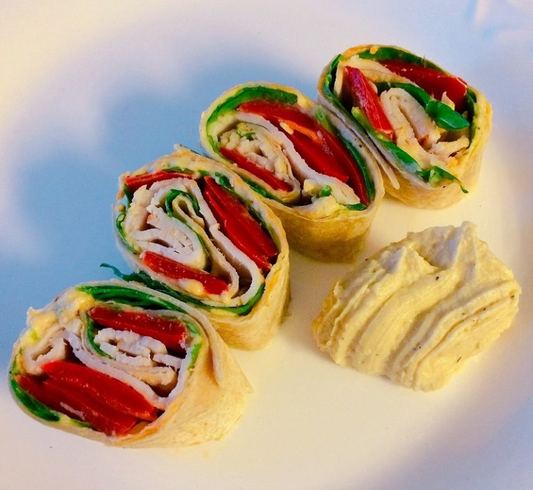 Roasted Red Pepper Pinwheels The Leaf Nutrisystem Blog