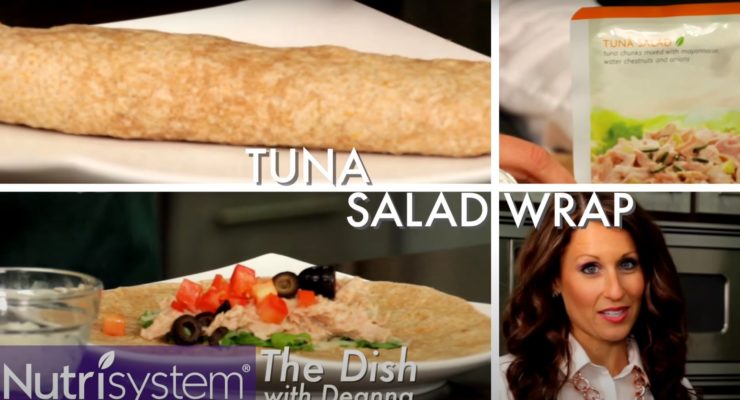 tuna salad wrap recipe video