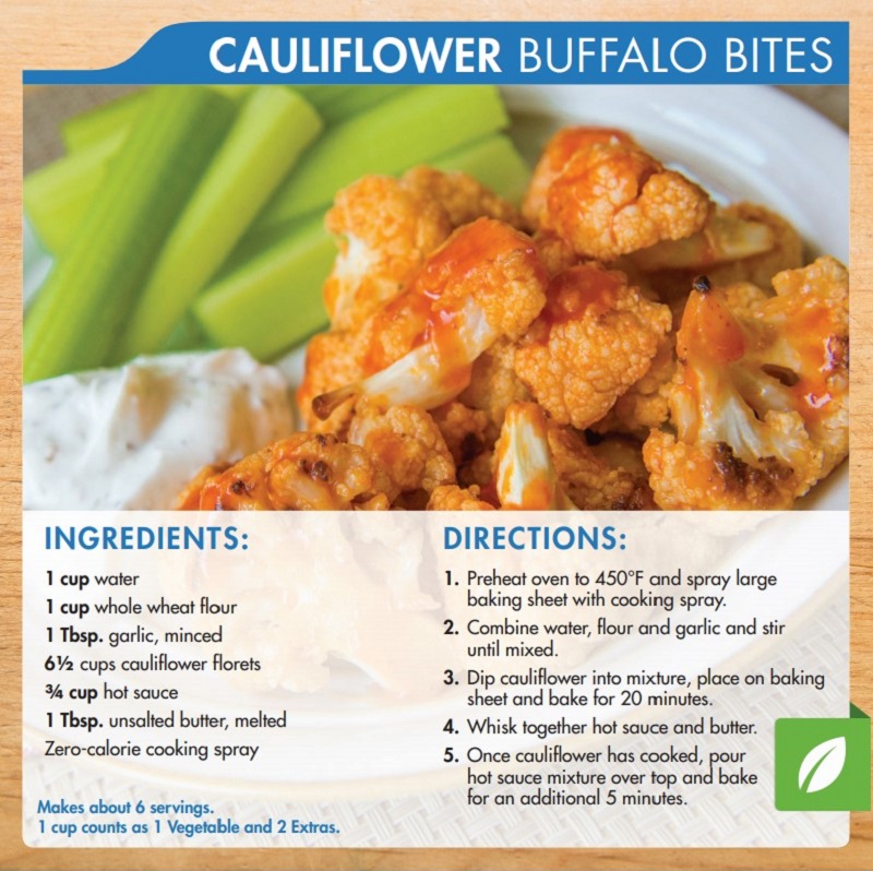 Cauliflower Buffalo Bites Recipe