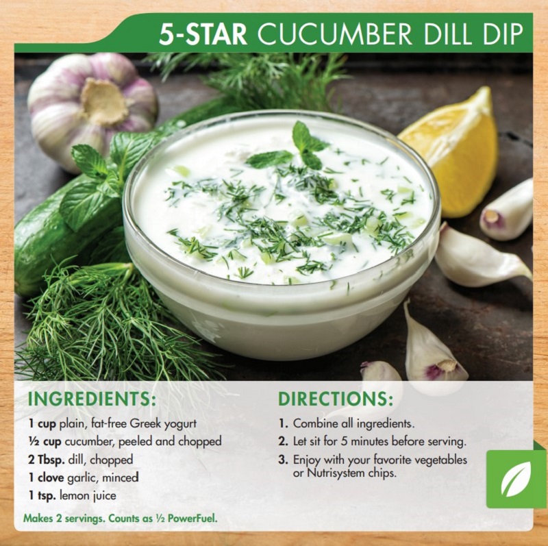 5-Star Cucumber Dill Dip Recipe