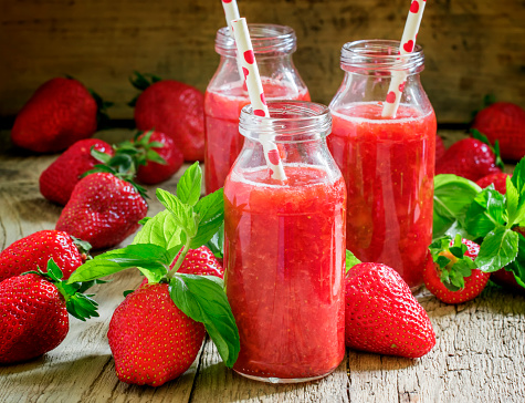 kiwi strawberry slushie