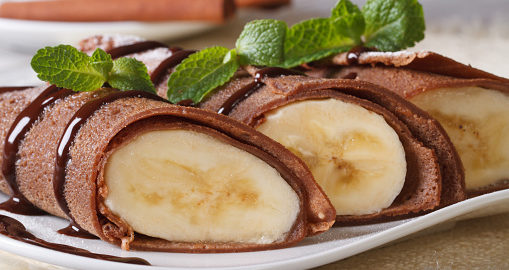Craving Chocolate Healthy Snack Hacks Chocolate Crepes