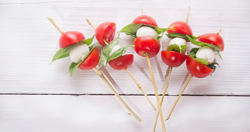 Quick Appetizers for Parties People Rave About Caprese Kebabs