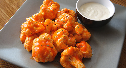 Quick Appetizers for Parties People Rave About Cauliflower Buffalo Bites