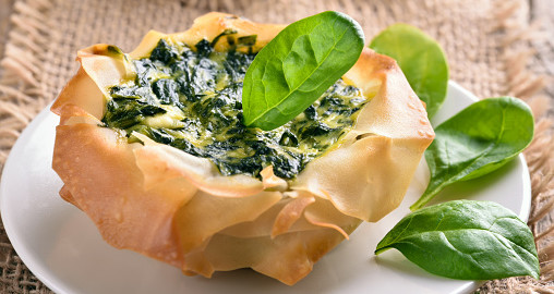 Muffin Tin Recipes Easy, Cheesy Spinach Cups