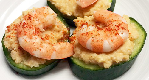Quick Appetizers for Parties People Rave About Shrimp Cucumber Bites