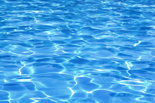 Swimming pool water surface