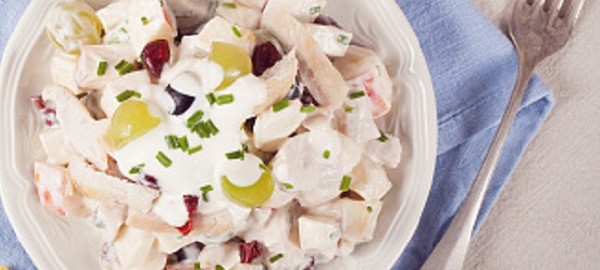 5-Ingredient Recipes Turkey Cranberry Salad