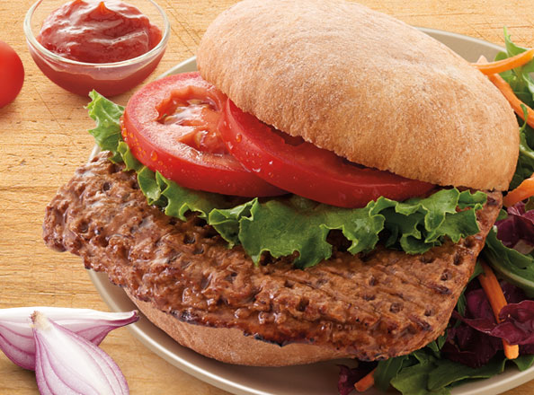 Healthy Meat Meal Meatloaf Sandwich