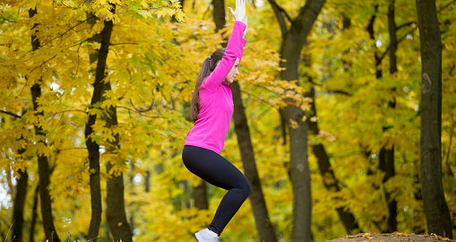 Desk Job? Long Commute? Undo Hours of Sitting with Chair Pose – The Leaf