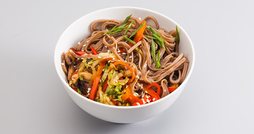 Date Night Dinner Ideas Ginger Soy Noodle Bowl