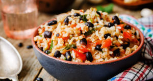 Mexican Recipes Black Bean and Rice Salad