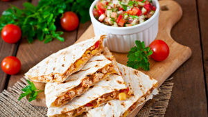 Mexican Recipes Cheesy Chicken Quesadillas