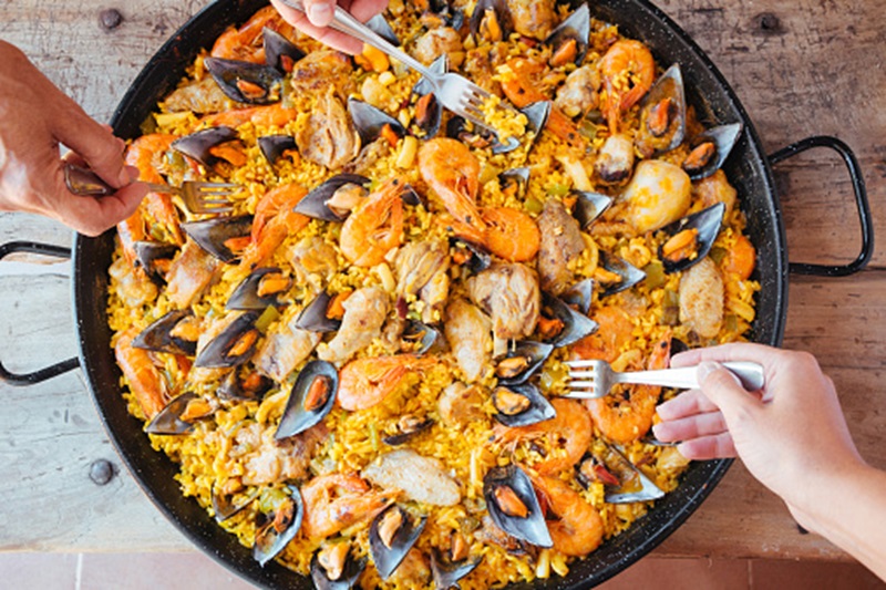 Seafood Paella