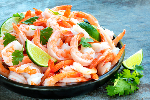 high protein foods shrimp