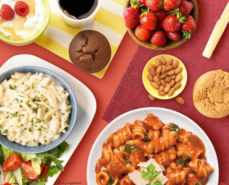 different Nutrisystem food for the Basic plan