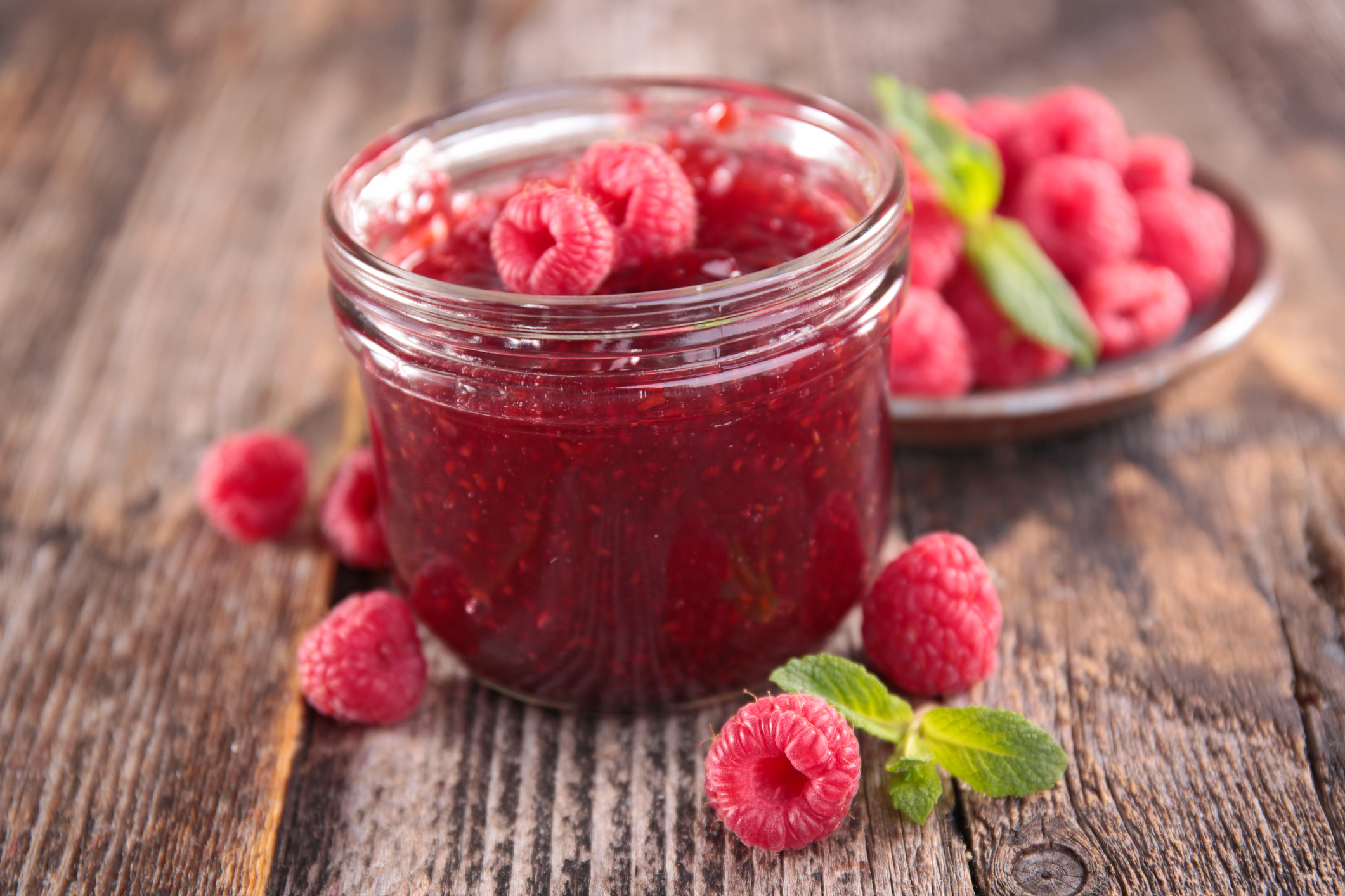 Raspberry Chia Jam Recipe | The Leaf