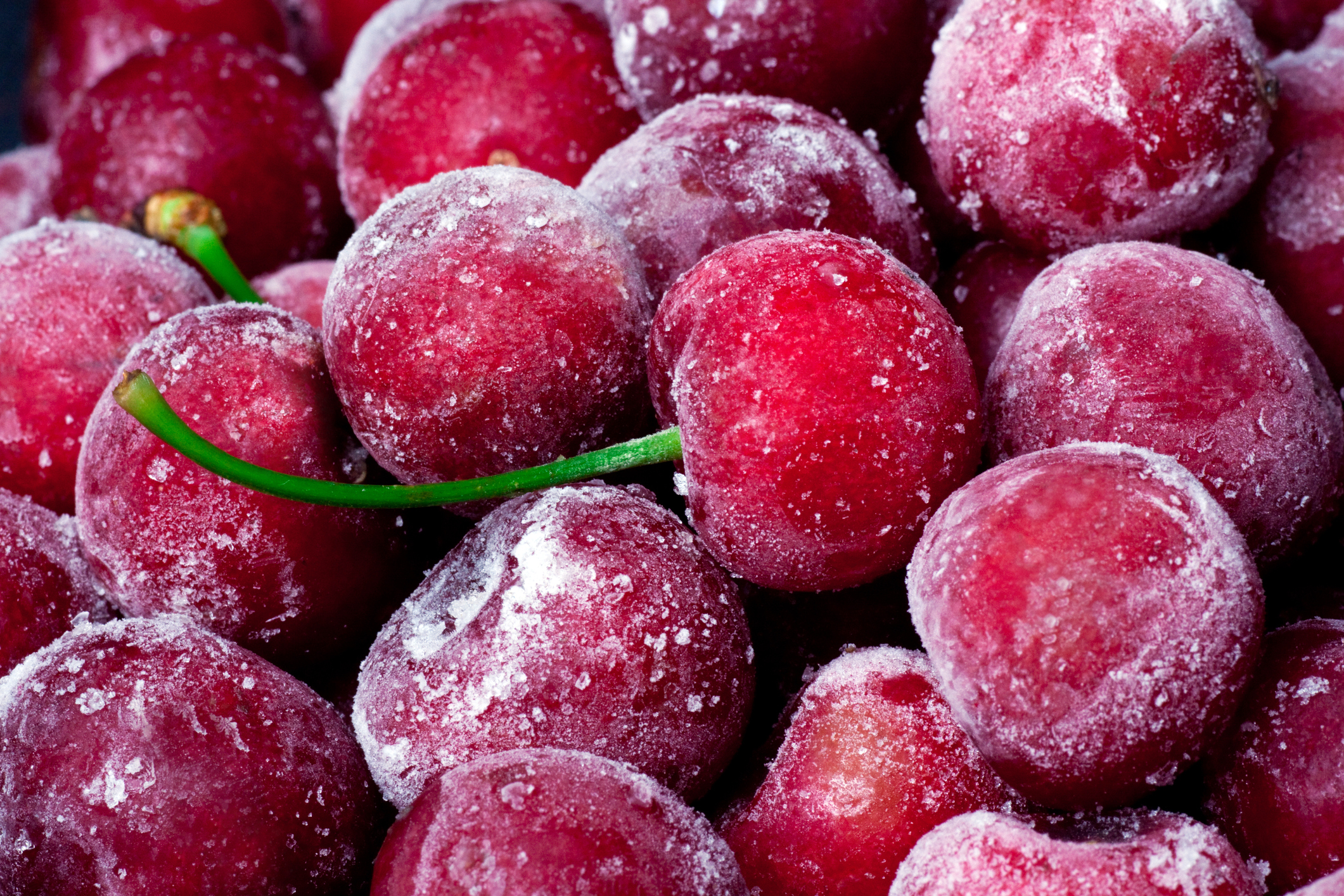 Healthy frozen fruits 