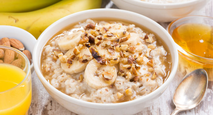 Banana Nut Overnight Oatmeal
