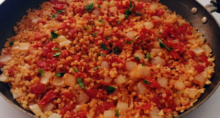 Spanish Cauliflower Rice
