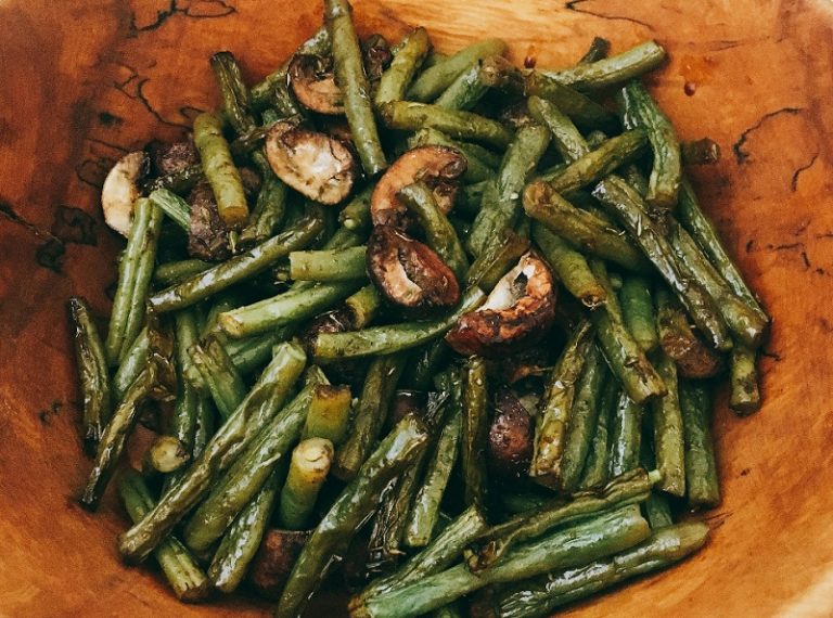 Mushrooms & Balsamic Green Beans The Leaf Nutrisystem Blog