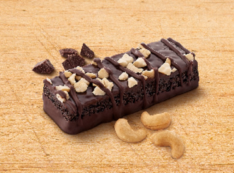 dark chocolate cashew nut bar