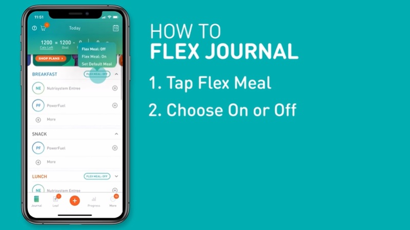 How to Flex Journal in NuMi App