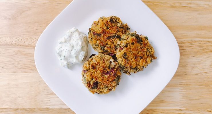Falafel with Tzatziki