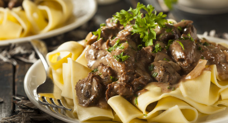 beef stroganoff