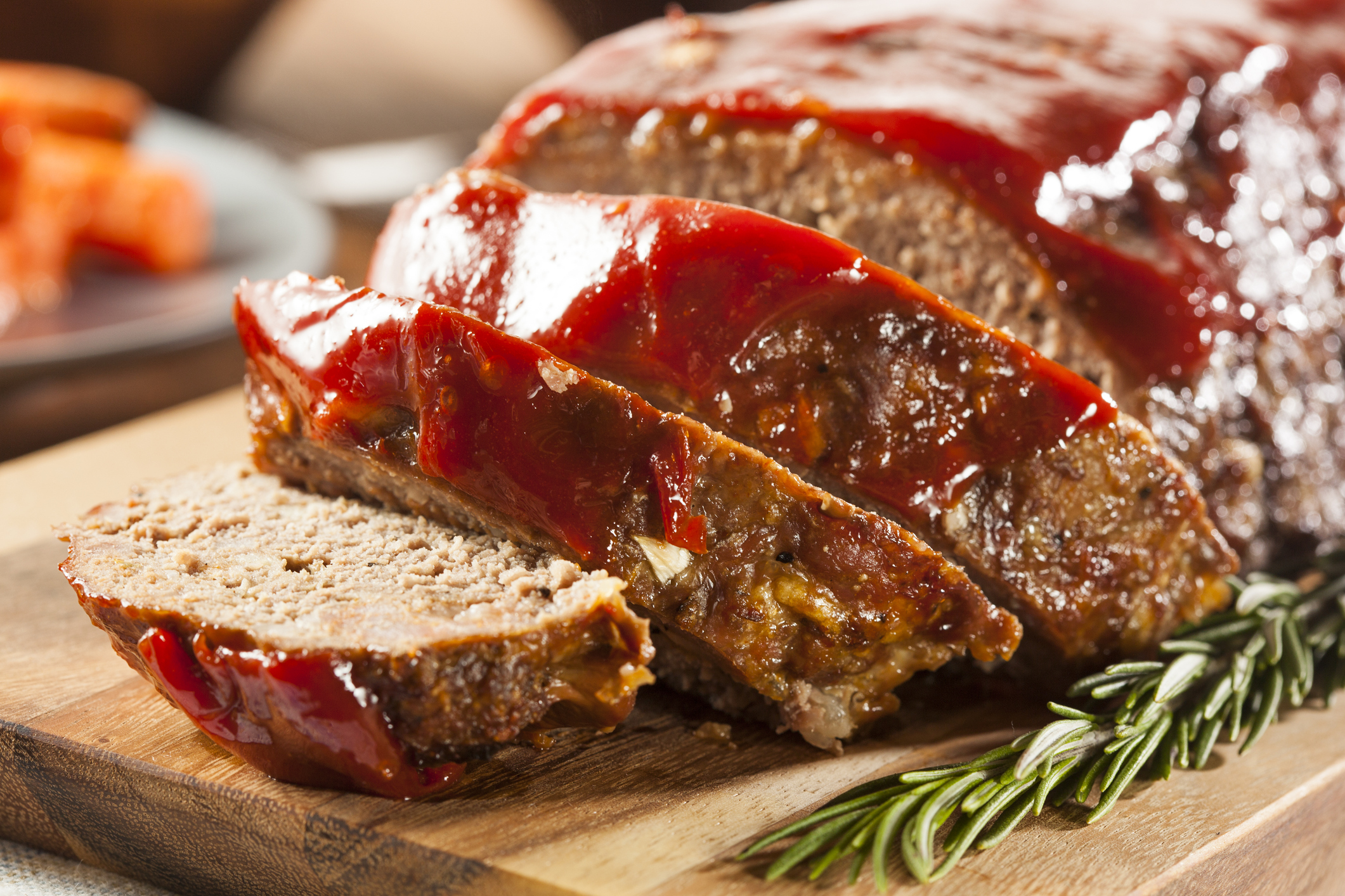 lean turkey meatloaf, made with oatmeal