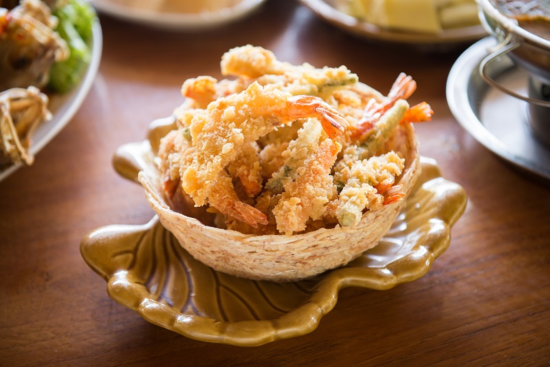 Tempura Shrimp and Vegetables