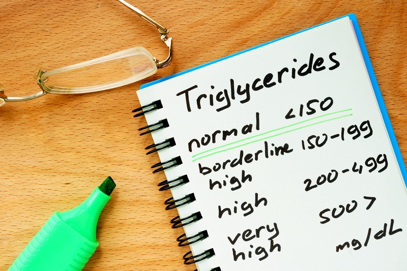 Triglycerides level chart 