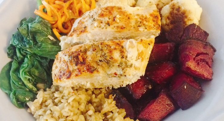 chicken power bowl