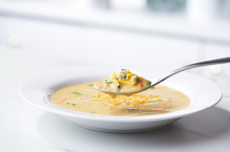 Café-Style Broccoli Cheddar Soup