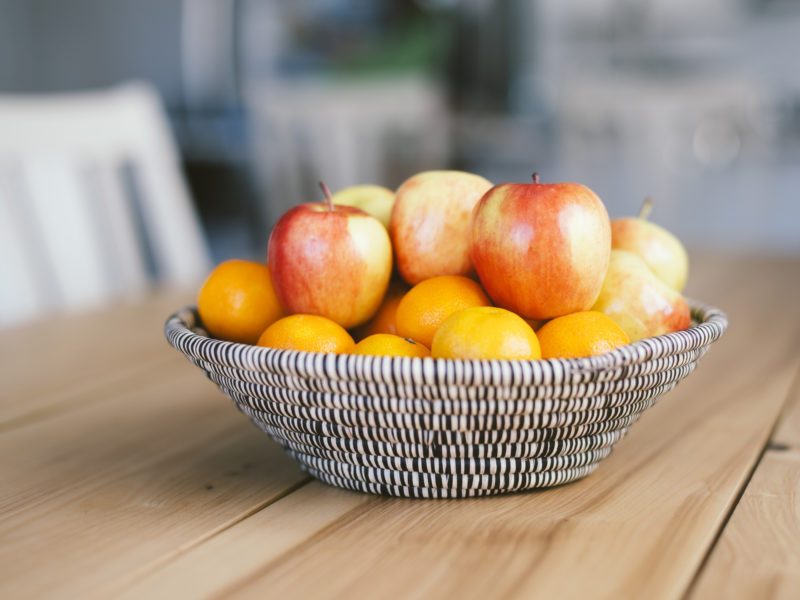 Fruit Basket on a Table