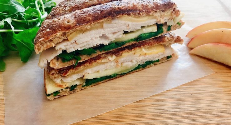 Turkey Apple Panini