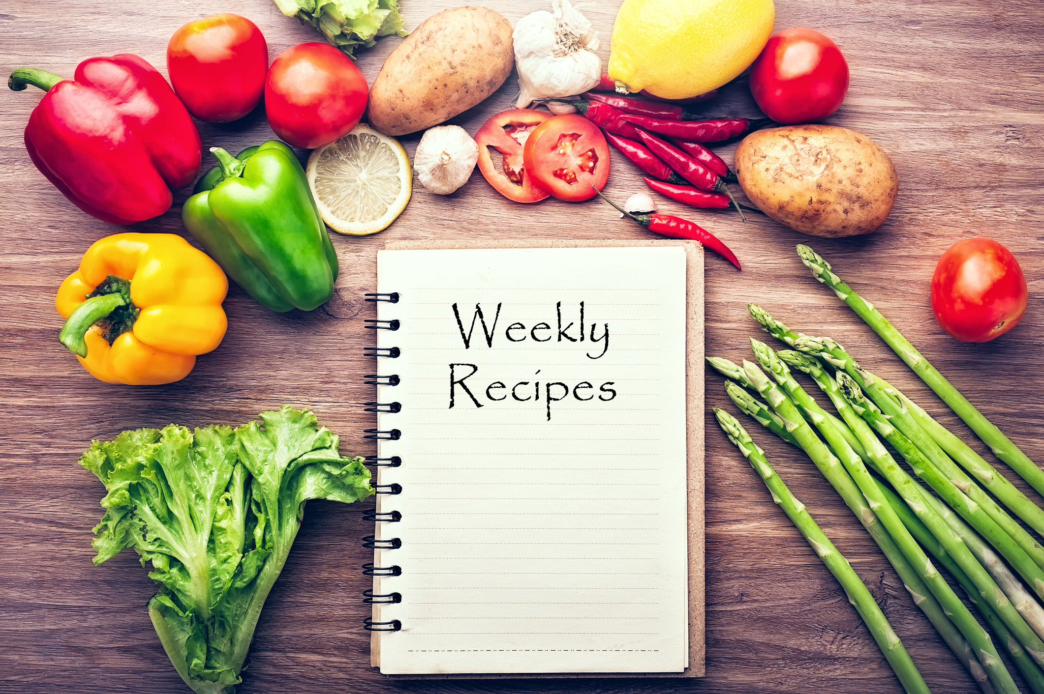weekly recipes - The Leaf