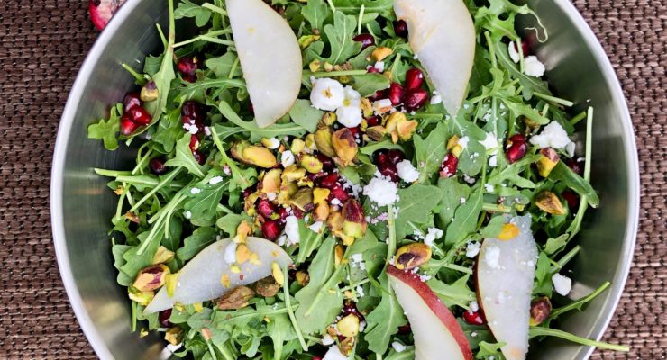Pomegranate Arugula Salad