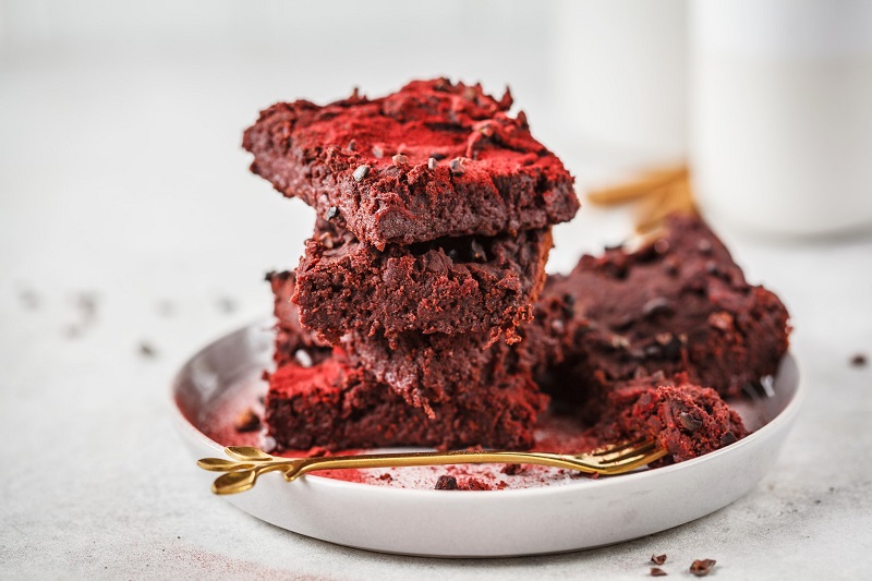 Red Velvet Beet Brownies | The Leaf