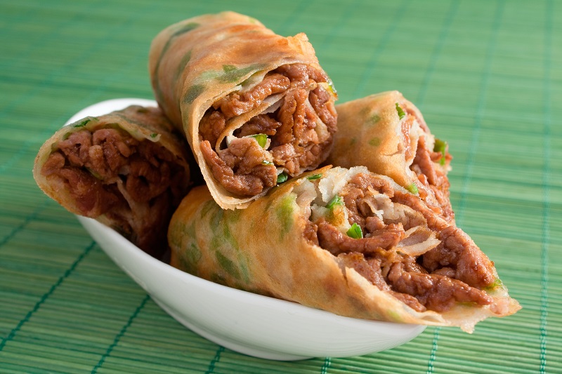 Corned Beef and Cabbage Egg Rolls
