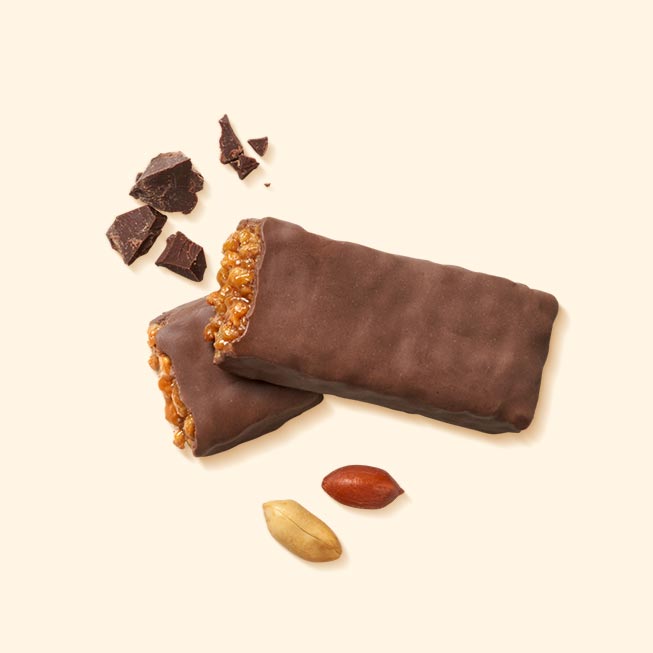 Chocolate Peanut Butter Bar from Nutrisystem for fast lunches