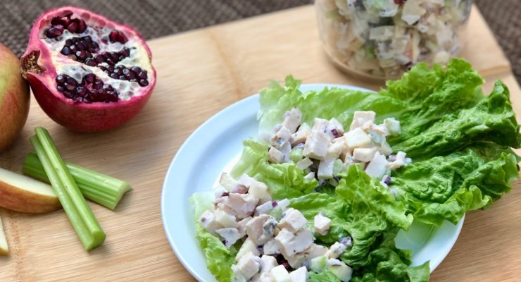 Pomegranate Chicken Salad