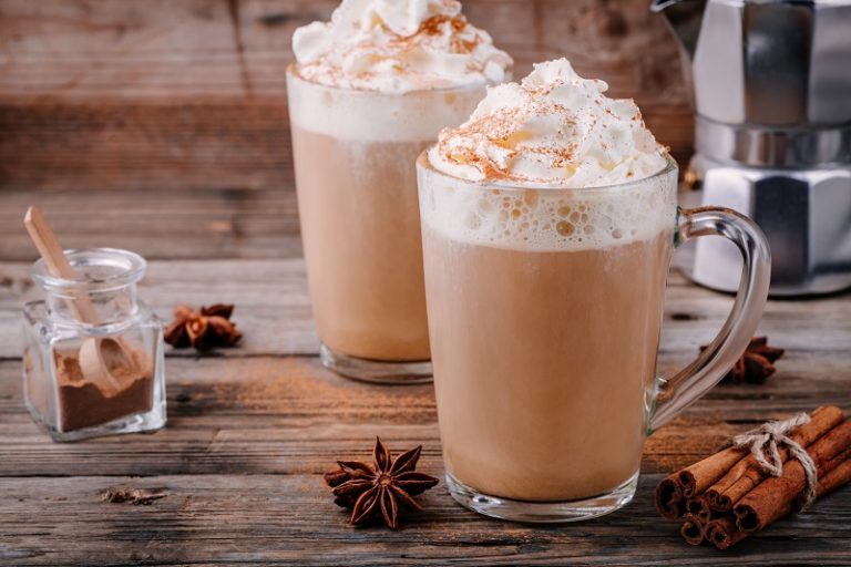 Sweet Cinnamon Latte Recipe The Leaf