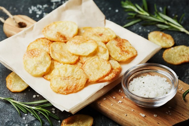 Air Fryer Salt and Vinegar Chips Recipe The Leaf