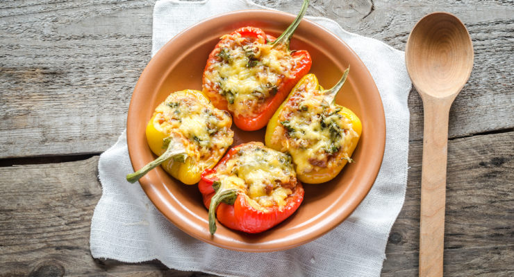 chicken fajita stuffed peppers