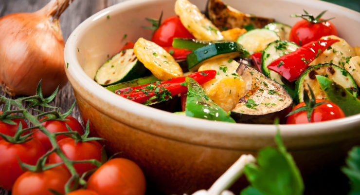 marinated veggies
