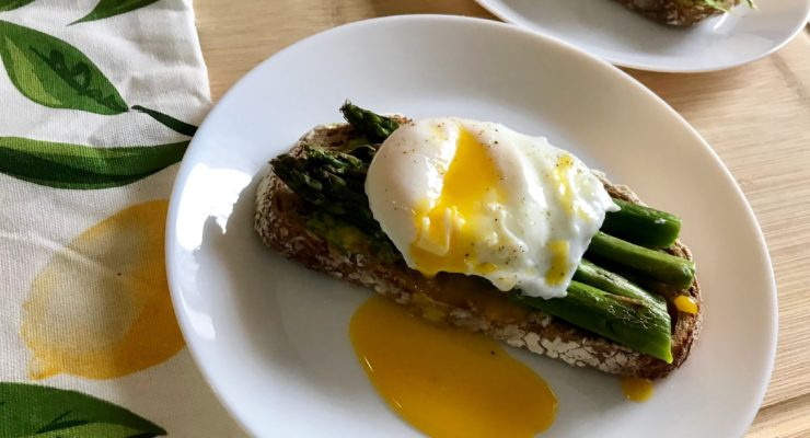 Asparagus Egg Toast