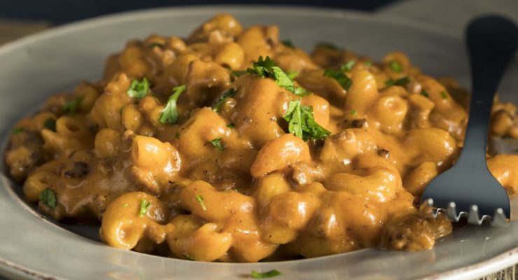 Beefy Mac and Cheese