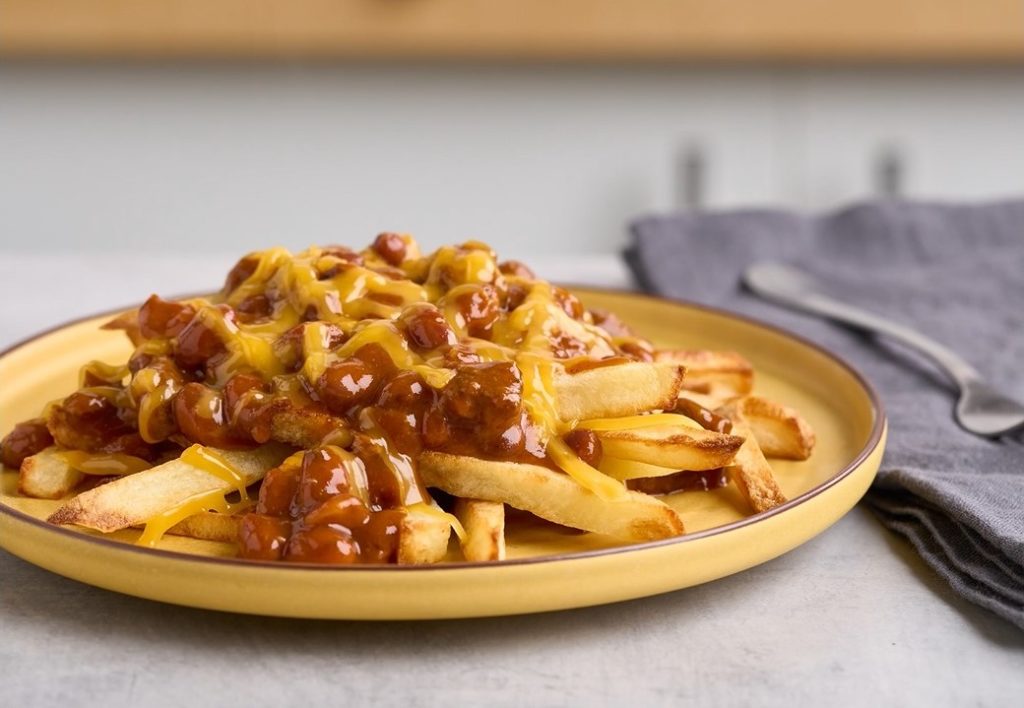 Loaded Chili Cheese Fries The Leaf