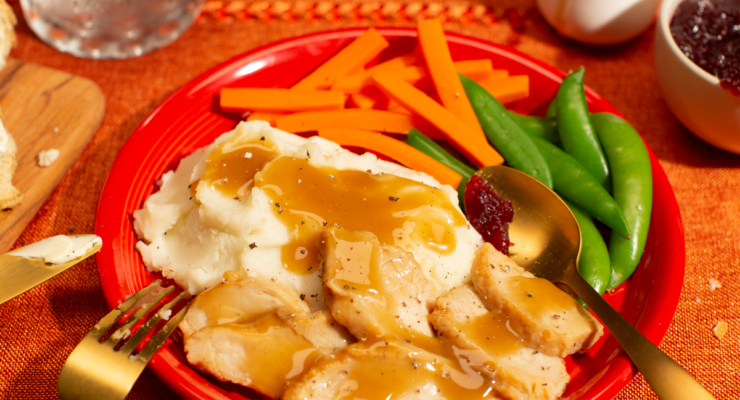 roasted turkey medallions for thanksgiving day
